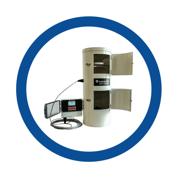 Isoelectric flow counter 1 1